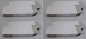 トミカ用ケース ( 紙箱 ) 白箱 60枚 （※15枚×4セット）◆ トミカの小箱サイズ