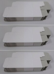 トミカ用ケース ( 紙箱 ) 白箱 45枚 （※15枚×3セット）◆ トミカの小箱サイズ