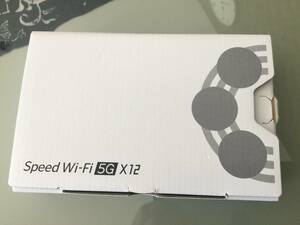データ通信端末　speedWi-Fi 5G×12 (NAR03) UQ WiMAX