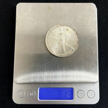 アメリカ 1ドル銀貨 アメリカンイーグル銀貨 純銀 1991年 1oz FINE SILVER［31.3ｇ/40.6mm］1トロイオンス SV999 シルバー コイン LIBERTY _画像5