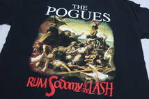 ★同梱不可 ★値下不可　【送250円】　6535　POGUES　ポーグス　メンズ　バンドTシャツ　カットソー　半袖　ロック　綿100％　L　黒_画像7