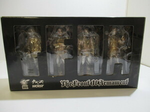 同梱不可【N送1200円】6306　開封品　クローズ＆WORST　The front of Armament 20th フィギュア　久能龍信　武田好誠　河内鉄生　村田将五