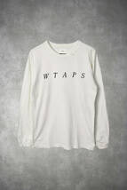 WTAPS ダブルタップス グラフィック 袖プリント ロンT 長袖Tシャツ 27545 - 761 60_画像1