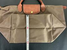 12-82 ロンシャン LONGCHAMP トートバッグ 折りたたみ 肩掛け 2点セット 折り畳んで発送 画像分 現状品 返品交換不可_画像9