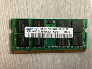 送料無料 SAMSUNG 1GB メモリ PC2-4200S DDR2-4200 サムスン 200pin 画像参照 ASWIN AW533-N1G アスウィン NC NR