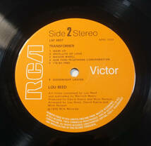 極美! UK Original 初回 RCA LSP 4807 TRANSFORMER / Lou Reed MAT: 2E/1E_画像3