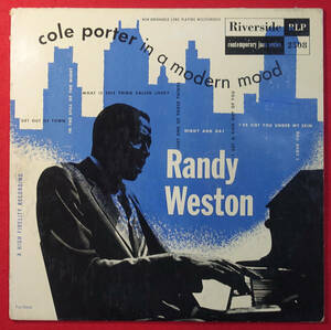 US Riverside RLP 2508 完全オリジナル Randy Weston Plays Cole Porter White/DGレーベル