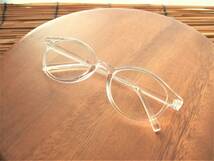 【送料無料】　透明フレーム　ボストン　+2.0　リーディンググラス　クリア　老眼鏡　軽量で気軽に使えます◎　新品　_画像4