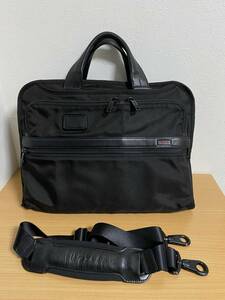 激レア●定価71,500円●美品●TUMI ALPHA2 ビジネスバッグ 26108D2 2way ブリーフケース 国内正規品