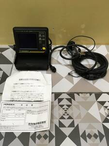 【679】魚群探知機 本多電子 HONDEX HE-6100 欠品破損不明 動作未確認