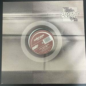 Solid State - The State Of Grace / Creative Source CRSE 021 ドラムンベース,ドラムン,Drum&Bass,Drum'n'Bass,レコード,Liquid Funk