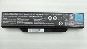 EPSON Enderver PT110E など用 純正バッテリー W130HUBAT-6 電圧：11.1V容量：5600mah/62.16wh 中古動作品（ｗ190）