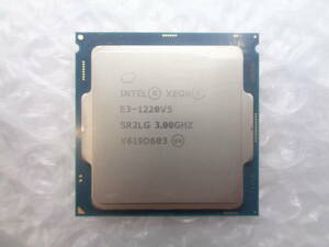  several arrival Intel Xeon E3-1220 V5 3.00GHz SR2LG LGA1151 used operation goods (C165)