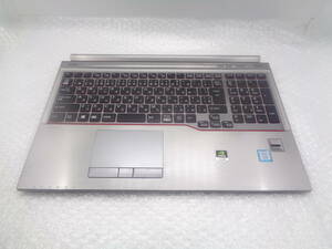 1円～ FUJITSU CELSIUS H760 など用 パームレスト キーボード 中古動作品(N506)