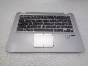 複数入荷 HP EliteBooK 820 G3 など用 パームレスト キーボード 中古動作品(N511)