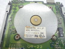 ジャンク品 Sony MPF420-1 フロッピーディスクドライブ (N553)_画像3