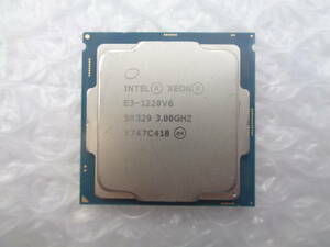 Intel Xeon E3-1220 V6 3.00Ghz SR329 LGA1151 中古動作品(C179)