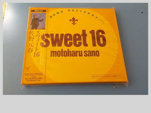  佐野元春 　SWEET16　CDアルバム　付帯付き　カード付