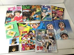 アニメージュ 1995年 5冊セット 8月～12月 ふろく多数あり 耳をすませば セーラームーン マクロス7 ガンダムW エヴァ 宮崎駿 エルハザード