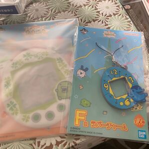 たまごっち 一番くじ D カードホルダー くちぱっち F ラバーチャーム ぎんじろっち