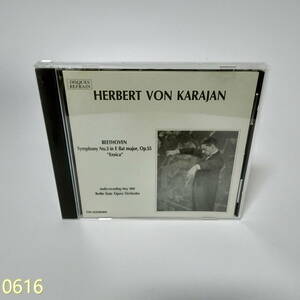 CD Karajan/BerlinStateOperaOrchestra ベートーベン：交響曲第3　変ホ長調Op.55”エロイカ” 管:0616 [0]