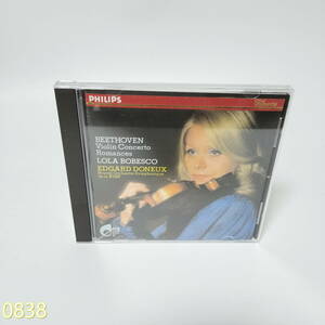 CD ローラ・ボベスコ　ベートーヴェン　ヴァイオリン協奏曲　Bobesco Beethoven Violin Concerto 30CD-3037 管:0838 [64]