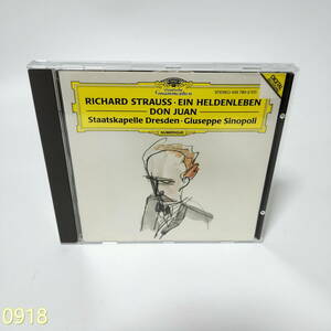 CD Richard Strauss - Staatskapelle Dresden, Giuseppe Sinopoli Ein Heldenleben Don Juan 管:0918 [0]