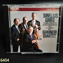 CD Guarneri Quartet String Quartets =Sibelius: Streichquartette Op. 56 Voces Intimae Grieg Op. 27 管:6404 [0]_画像1