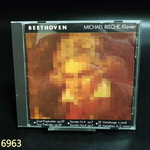 CD Michael Rische, Ludwig van Beethoven Beethoven, Piano Works Op.7/ Op.39/ WoO.80 管:6963 [0]