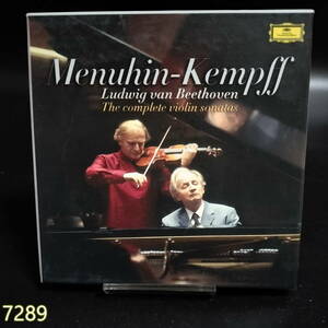 CD ユーディ・メニューイン 、 ヴィルヘルム・ケンプ Beethoven: The Complete Violin Sonatas 管:7289 [0]