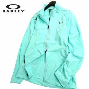 定価16,500円★◆オークリー SKULL BREATHABLE JACKET 2.0 アクアグリーン◆412748JP◆OAKLEY スカル Mサイズ 新品