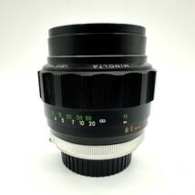 MINOLTA ミノルタ MC ROKKOR-PF 85mm f1.7 カメラレンズ 単焦点レンズ 現状品_画像3