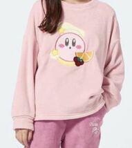 ★レア【未使用】星のカービィ カフェ ラウンジセット レディース M パジャマ トレーナー スウェット パンツ ピンク kirby cafe_画像4