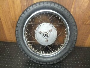 カワサキ　W1SA　リアホイール　（W3　W1S　絶版旧車　Z750FOUR D1　ダブワン　昭和46年式　レストア