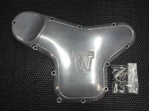 カワサキ　W1SA　Rクランクカバー　状態良　（W3　W1S　絶版旧車　Z750FOUR D1　ダブワン　昭和46年式　レストア