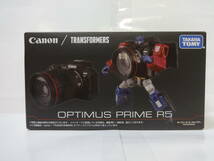 A743 未開封 フィギュア トランスフォーマー Canon OPTIMUS PRIME R5 国内正規品 テープ二度貼りなし_画像1