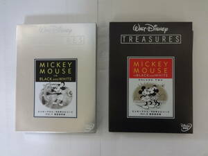 A768 中古 DVD ディズニー ミッキーマウス B&Wエピソード Vol.1 Vol.2 限定保存版 2点 セット