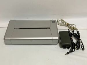 Canon キャノン PIXUS iP100 モバイルプリンター インクジェットプリンター 印刷動作確認済 現状品 133n2600