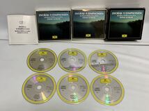 CD6枚組 DVORAK 9 SYMPHONIEN ドヴォルザーク RAFAEL KUBELIK ベルリンフィルハーモニー ドイツ製 難あり ジャンク 181n1800_画像2