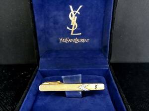 ◎№4682◎■④■【YSL】サンローラン【シルバー・ゴールド】■ネクタイピン♪