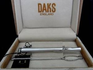 ◎№5048◎■新品タグ付■【DAKS】ダックス【シルバー】■ネクタイ ピン♪