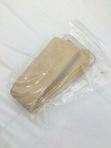 ◇ ◎ ●美品● pakwka タグ付 定価2.2万円 フェイクレザー 膝下丈 フレア スカート サイズ 36 ベージュ レディース P_画像7