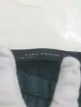 ◇ ZARA WOMAN ザラ ウーマン ロング プリーツ スカート サイズ EUR M USA M MEX 28 ダークグリーン系 レディース E_画像3