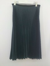 ◇ ZARA WOMAN ザラ ウーマン ロング プリーツ スカート サイズ EUR M USA M MEX 28 ダークグリーン系 レディース E_画像2