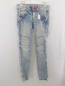 ◇ EDWIN Something エドウイン サムシング ViENUS JEAN パンツ サイズM ブルー系 レディース P