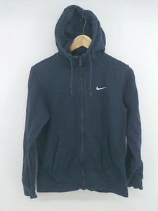 ◇ NIKE ナイキ ジップアップ 長袖 パーカー サイズ M ネイビー レディース E