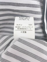 ◇ 1_OF MINE UNITED ARROWS バックスリット ストライプ 長袖 ロング シャツ 表記なし ホワイト ブラック レディース P_画像4