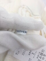 ◇ CONVERSE コンバース ウエストゴム バックスリット 膝下丈 タイト スカート サイズL オフホワイト系 レディース P_画像3