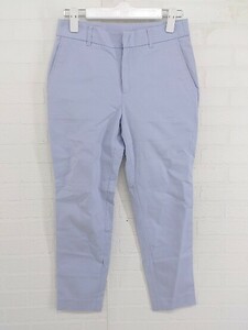 ◇ UNTITLED アンタイトル ストレッチ パンツ サイズ0 ラベンダー系 レディース P