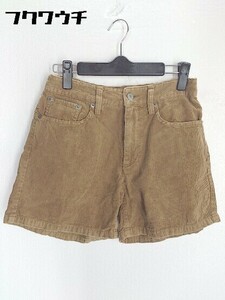 ◇ Spick and Span スピックアンドスパン コーデュロイ ショート パンツ サイズ34 ブラウン レディース